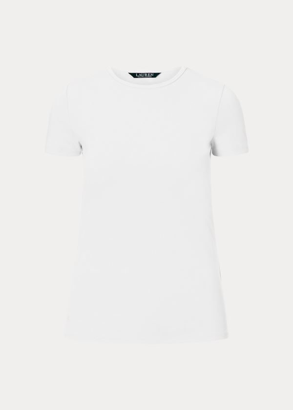 Women's Ralph Lauren Cotton-Blend T Shirts | 758136PIO